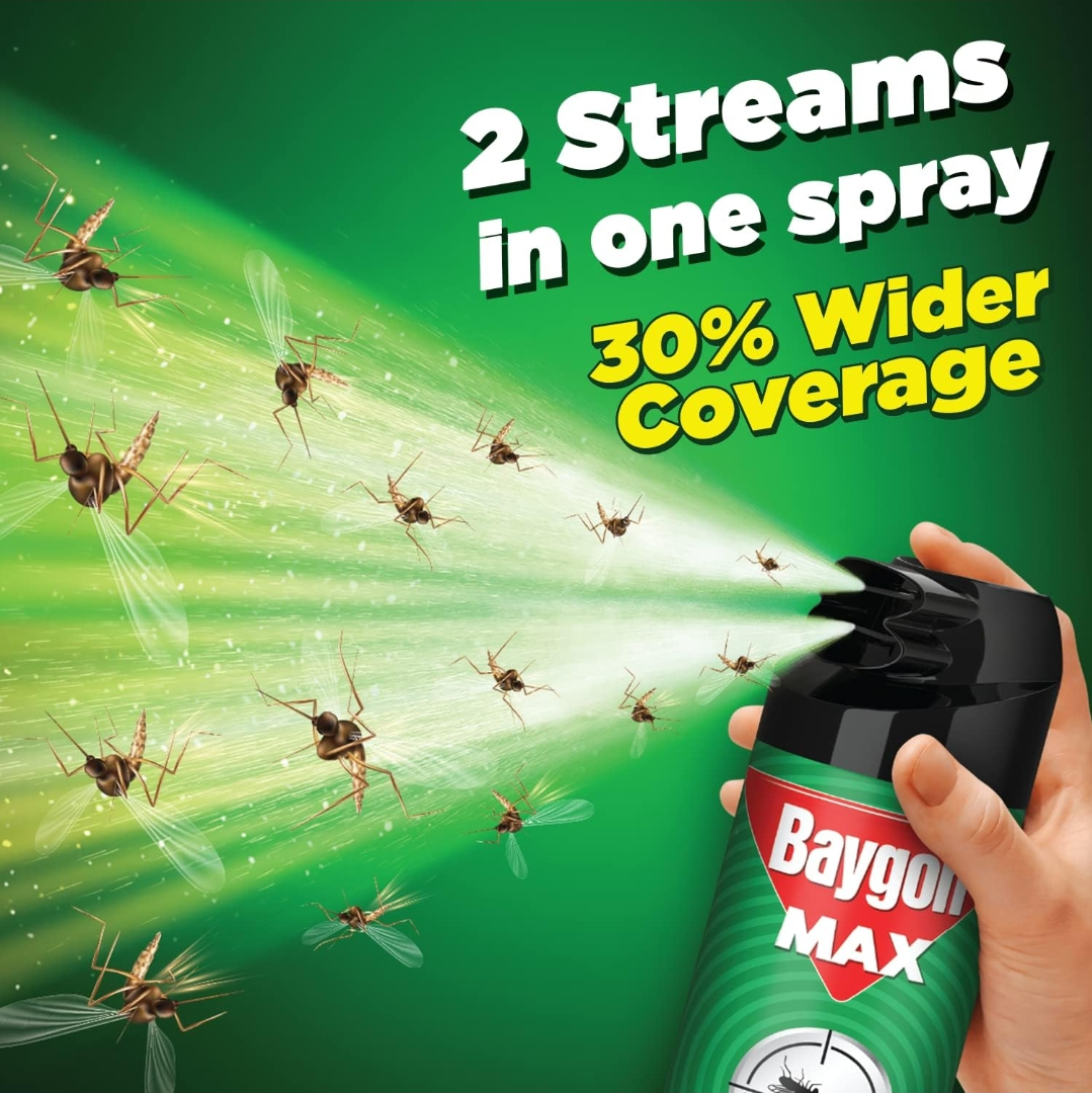 Hit, Mortin or Baygon Flying Insect Killer Spray 400 ml